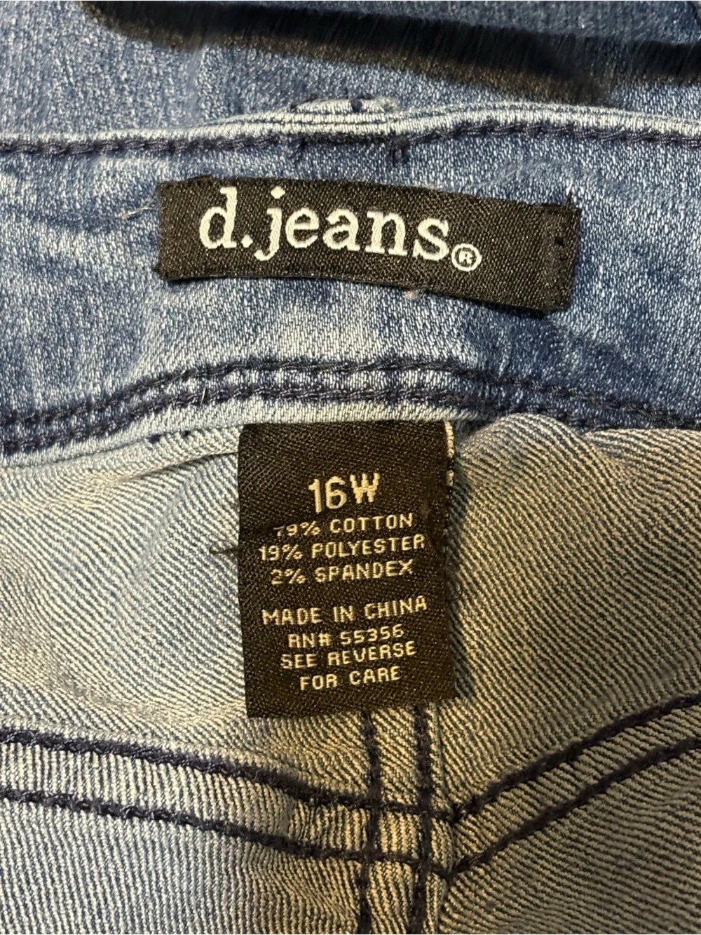 d. jeans Light Blue Men's Denim Short Pants